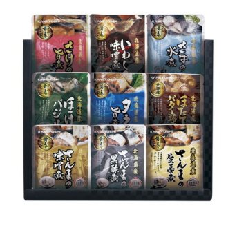 【送料無料・包装無料・のし無料】北海道産 おさかな旨煮詰合せ A HKDF-A9(B4) ギフト 敬老の日 入学祝い 卒業祝い 就職祝い 結婚祝い 誕生日 出産祝い 引越祝い 香典返し 新盆 初盆 御礼 お中元 内祝い 快気祝い ご挨拶 志 法事