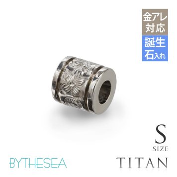 ハワイアンジュエリー ペンダントトップ 金属アレルギー 対応 純チタン 刻印 無料 誕生石 チューブ Sサイズ チェーン別売りステンレスより軽く肌に優しい メンズ レディース プレゼント ハロウィン 【品番：TIP401S】