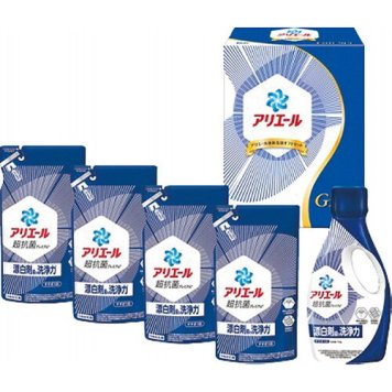 【送料無料・包装無料・のし無料】P&G アリエール液体洗剤ギフトセット PGLA-30E(A4)お年賀 寒中見舞い 入学祝い 卒業祝い 就職祝い 結婚祝い 誕生日 出産祝い 引越祝い 香典返し 新盆 初盆 御礼 お中元 内祝い 快気祝い ご挨拶 志 法事