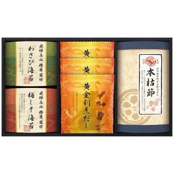  飛騨高山｢椿屋｣監修 特選海苔＆和味詰合せ TGF-BJ TGF-BJ 内祝い お祝 出産内祝い
