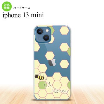 iPhone13mini iPhone13 mini ケース ハードケース ハニー クリア 緑  nk-i13m-1682
