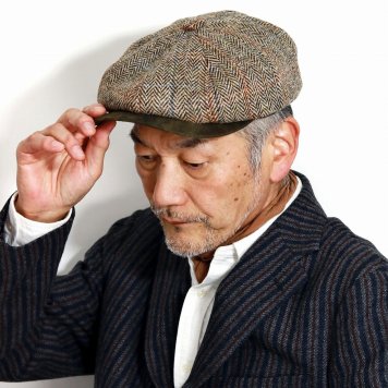 STETSON ハンチング ハリスツイード 8方 帽子 メンズ CHADWICK ウール ハンチング帽 USAブランド ハンチング帽子 チェック柄 秋 冬 ステットソン 茶 ブラウン 男性 プレゼント 帽子通販 父の日 贈り物 ラッピング 敬老の日