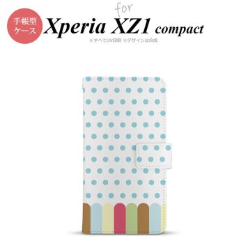 【手帳型 スマホ カバー ケース】【SO02K】【エクスペリア XZ1】手帳型 ケース SO-02K スマホ カバー Xperia XZ1 Compact エクスペリア クレヨン 青 nk-004s-so02k-dr1433【メール便送料無料】