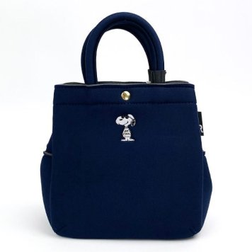 スヌーピー PEANUTS IPBRPlielePeanuts7Z ミニトートバッグ ネイビールートート