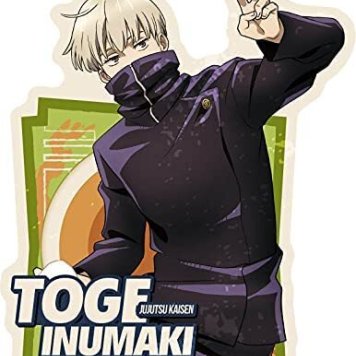 7狗巻棘【トラベルステッカー】呪術廻戦 トラベルステッカー Jujutsu Kaisen Travel Sticker【日本製】【耐水・耐光】