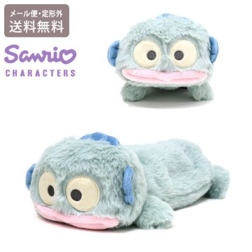  ハンギョドン ロングポーチ サンリオ 190000-23 定形外 送料無料 ペンポーチ フィギュアポーチ ぬいぐるみ 筆箱 ペンケース 小物入れ かわいい ナカジマコーポレーション