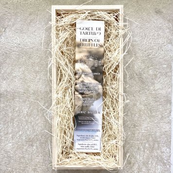 ウルバーニ 高級 白トリュフオイル Gocce di Tartufo イタリア産 250ml 木箱入り 誕生日 内祝い 男性 女性 お取り寄せグルメ お取り寄せ 贈り物 お祝い 秋ギフト 内祝い 出産祝い お土産 お歳暮 高級 ギフト プレゼント ゴルフコンペ 景品 送料無料