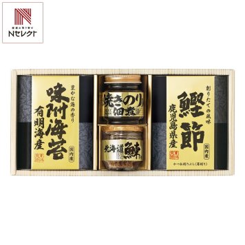 美味之誉 鰊フレーク 佃煮 鰹節 詰め合わせ ギフトセット 4種入 ご飯のお供 のり佃煮 和風惣菜【北海道・沖縄県・離島 配送不可】