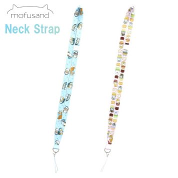 モフサンド ネックストラップ mofusand サメにゃん キャラクター グッズ スマホ ストラップ ロング おしゃれ かわいい 可愛い MOFU-36