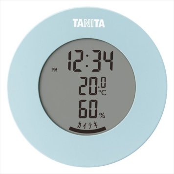 タニタ デジタル温湿度計　ライトブルー TT-585-BL  内祝 内祝い お祝 御祝 記念品 出産内祝い プレゼント 快気祝い 粗供養 引出物