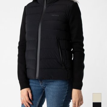 マッカージュ MACKAGE OCEANE-CITY Mixed Media Jacket ミクスト メディアジャケット ダウンジャケット ショート丈 レディース アウター 