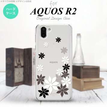 AQUOS R2 アクオス アール2 SH-03K SHV42 専用 スマホケース カバー ハードケース ティアレ 黒 nk-r2-1077[スマホ,スマホケース,スマホカバー,ケース,カバー,ジャケット]