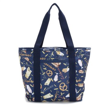レスポートサック LeSportsac バッグ トートバッグ 肩掛けバッグ 3867 E723 EVERYDAY ZIP TOTE エブリデイ ジップ トート LESPORTSAC MEAL ネイビー系マルチ