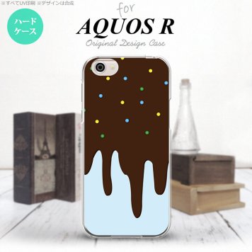 【SH03J】【スマホケース/スマホカバー】【アクオス R】SH03J スマホケース AQUOS R SH-03J カバー アクオス R アイス 青 nk-sh03j-348【メール便送料無料】