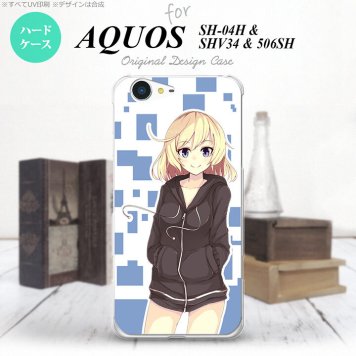 【SH04H】【スマホケース/スマホカバー】【アクオス ゼータ】SH04H スマホケース AQUOS ZETA SH04H カバー アクオス ゼータ キャラA 青 nk-sh04h-1325【メール便送料無料】