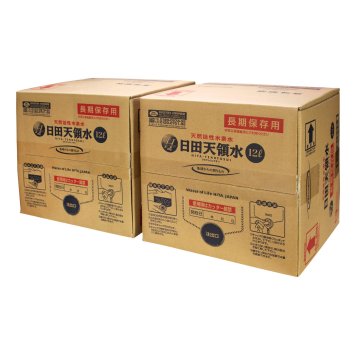 【5年保存可】日田天領水 長期保存用 12L×2箱【全国一律料金】