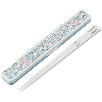 I'm Doraemon colors Blue 音のならない箸・箸箱セット 箸18cm ※送料無料(ポスト投函)