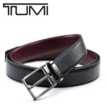 [トゥミ]TUMI リバーシブルベルト（ピンタイプ）TM-348【TUMIベルト トゥミベルト メンズ ブランドベルト レザーベルト】[ギフト 入社 祝い 卒業 入学 誕生日 バースデー 就活 新生活 新社会人]【土日祝も発送】