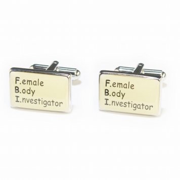 鎌倉カフス工房 F.B.I. カフスボタン・カフリンクス メンズ  ew098 結婚式 旦那 プレゼント ギフト 彼氏 父の日 誕生日プレゼント