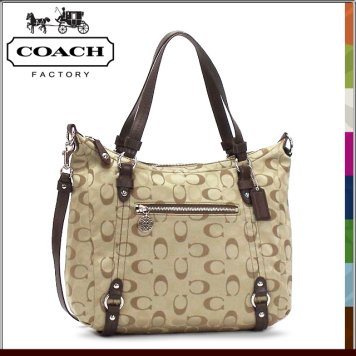 COACH アウトレット コーチ バッグ F17580 SLCBK シグネチャー アレクサンドラ COACH アウトレット ショルダーバッグ トートバッグ 2WAY ブランド レディース