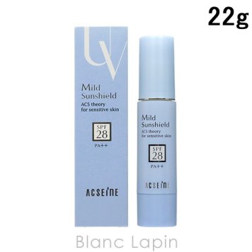 アクセーヌ ACSEINE マイルドサンシールド SPF28/PA++ 22g