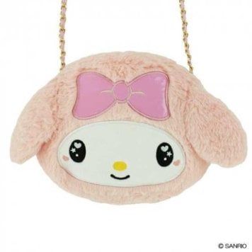 サンリオ マイメロディ ファー チェーン ショルダー バッグ MM-117 ふわふわ もこもこ 可愛い ポシェット レディース キッズ 子供用 キャラクター グッズ プレゼント ギフト クリスマス 誕生日 サンリオ正規ライセンス品