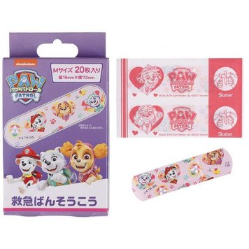 パウ・パトロール レスキュー 救急絆創膏(ばんそうこう) スケーター ※送料無料(ポスト投函)