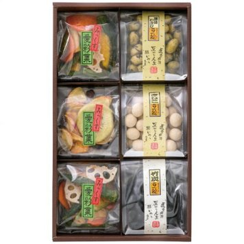 【送料無料・包装無料・のし無料】豆徳 六つの彩 IH-6(B5) ギフト 敬老の日 入学祝い 卒業祝い 就職祝い 結婚祝い 誕生日 出産祝い 引越祝い 香典返し 新盆 初盆 御礼 お中元 内祝い 快気祝い ご挨拶 志 法事