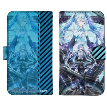   初音ミク Circulator 手帳型スマホケース138 iPhone6/7/8対応   日本製
