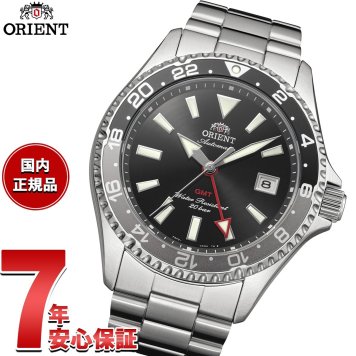 オリエント ORIENT スポーツ Sports 自動巻 機械式 腕時計 メンズ RN-BC0001B オリエント マコ Orient Mako GMT【2026 新作】