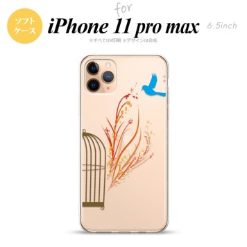 iPhone11ProMax iPhone11pro max スマホケース ソフトケース 青い鳥 赤 メンズ レディース nk-i11pm-tp1294