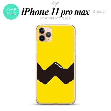 iPhone11ProMax iPhone11pro max スマホケース ハードケース ギザギザ 黄 黒 メンズ レディース nk-i11pm-191