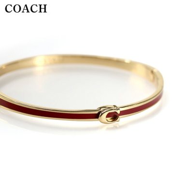 コーチ バングル レディース ブランド COACH 546478GLD600 ゴールド レッド アクセサリー