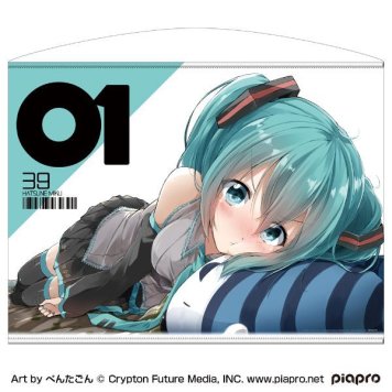初音ミク  ぺんたごんVer.  横型100cmタペストリー インテリア 日本製