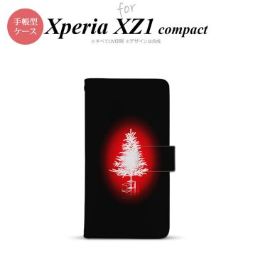 【手帳型 スマホ カバー ケース】【SO02K】【エクスペリア XZ1】手帳型 ケース SO-02K スマホ カバー Xperia XZ1 Compact エクスペリア ツリー 赤 nk-004s-so02k-dr625【メール便送料無料】
