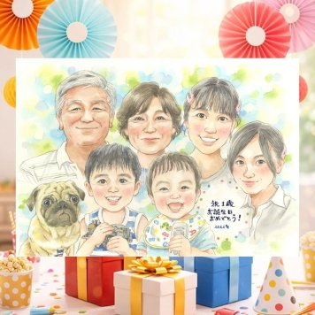 バースデーの記念に、似顔絵の記念品を贈りませんか。 似顔絵 プレゼント バースデー 名入れ 手描き 贈り物 ギフト バースデー 記念 サプライズ お祝い 大人数 彼女 友人 彼氏 恋人 修正無料 下書き確認 名入れ 実績多数 喜ばれる 一生もの 親孝行 一生もの バースデー 宝物 記念 クリスマス メモリアルギフト 白寿祝い 百寿祝い メモリアル 色紙 カラフル 記念日 ハロウィン 喜寿祝い