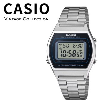 箱なし カシオ 腕時計 メンズ レディース デジタル シルバー メタル 50m防水 ストップウォッチ タイマー アラーム LEDライト レトロ クラシック 海外モデル 逆輸入 プレゼント ギフト 成人 卒業 入学