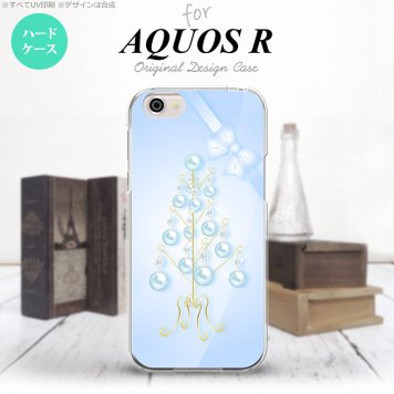 【SH03J】【スマホケース/スマホカバー】【アクオス R】SH03J スマホケース AQUOS R SH-03J カバー アクオス R ツリーオブジェ 水色 nk-sh03j-304【メール便送料無料】