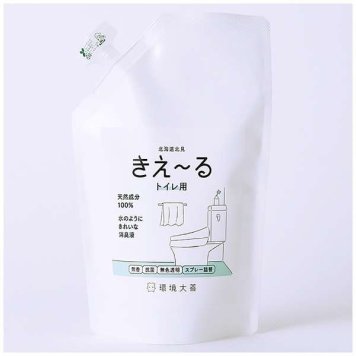 環境大善 消臭液きえ～るD トイレ用 詰替 D-KT-500T