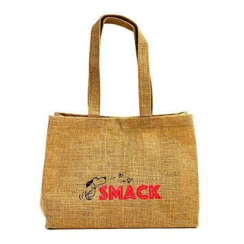 スヌーピー IP.グレンデジュート Peanuts SMACK 茶色 バッグ レジャー サマー アウトドア