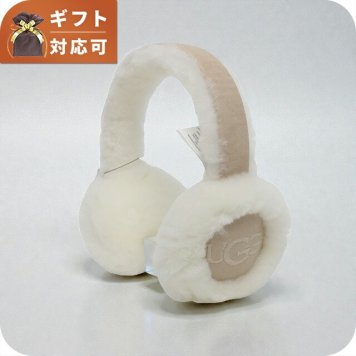 アグ UGG Sheepskin Embroidery Earmuff イヤーマフ 耳当て 20955-SAN レディース サンド ベージュ イヤーマフ