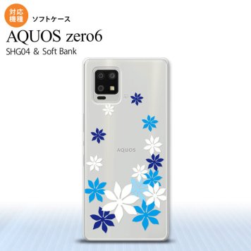SHG04 SHG04 ZERO6 AQUOS zero6 スマホケース ソフトケース ティアレ A 青 メンズ レディース nk-zero6-tp1079