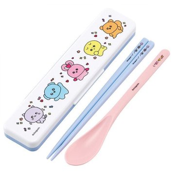 チェゴシム 抗菌 音のならないコンビセット 箸18cm スケーター ※送料無料(ポスト投函)