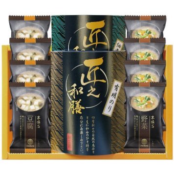【ギフト対応無料】フリーズドライのおみそ汁と有明のり・佃煮詰合せ NMS-30B (NMS-30B) ※送料無料(北海道・沖縄は除く)