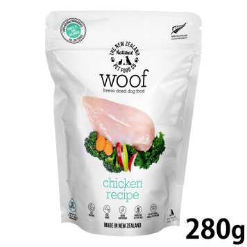 WOOF（ワフ） フリーズドライ ドッグフード チキン 280g 犬 ごはん 無添加