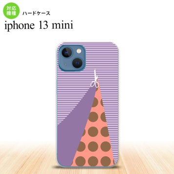 iPhone13mini iPhone13 mini ケース ハードケース はさみ パープル  nk-i13m-1343