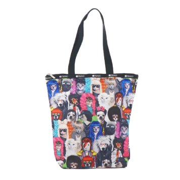 レスポートサック LeSportsac トートバッグ DAILY TOTE 2432 G488 デイリートート PETS ROCK ペッツロック マルチカラー PETS ROCKコラボレーション ショルダーバッグ 新品