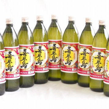 9本セット(黒糖焼酎 喜界島 25度 (鹿児島)) 900ml×9本