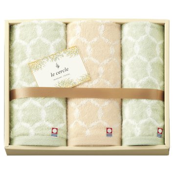 le cercle タオルセット ／タオル 日用品・ヘルスケア 敬老の日 プレゼント ギフト お祝い いつ 70代 80代 メッセージ おじい おばあ 祖父母 お彼岸 お供え 秋 2026 送料無料 ギフト プレゼント プチギフト 内祝い 快気祝い 出産祝い 結婚祝い 引出物 新築祝い お返し