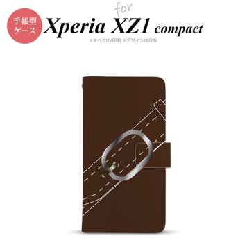 【手帳型 スマホ カバー ケース】【SO02K】【エクスペリア XZ1】手帳型 ケース SO-02K スマホ カバー Xperia XZ1 Compact エクスペリア ベルト 茶 nk-004s-so02k-dr327【メール便送料無料】